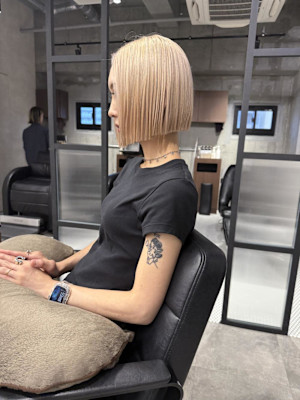 ★Hailey bob×ミルクティベージュ★