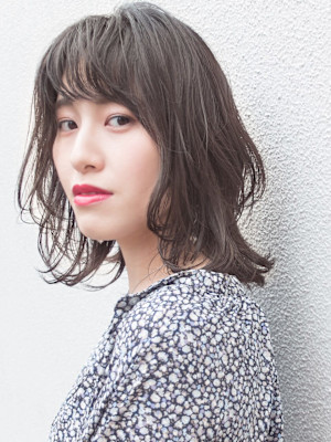 ボブ/ショコラベージュ/外はねボブ/天神大名/髪質改善/