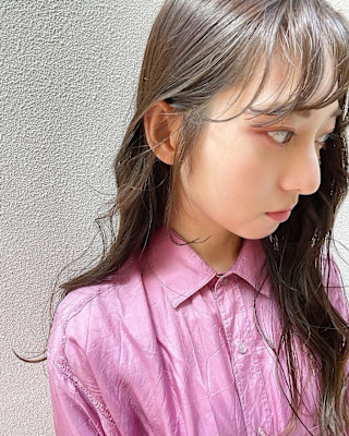 ロング/ショコラベージュ/くびれヘア/天神大名/髪質改善/