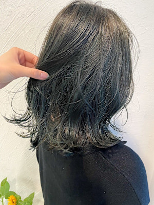 highlight○カーキグレージュカラー