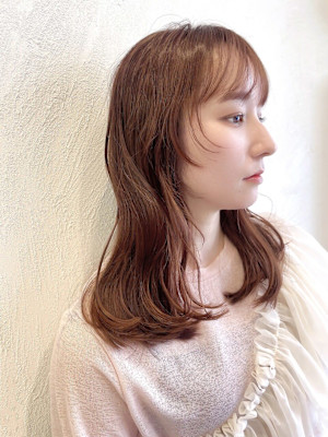 大人可愛い＊レイヤーカット、顔まわりレイヤー/福岡天神大名