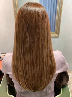 誰からも愛され好感度No. 1のナチュラルストレート。