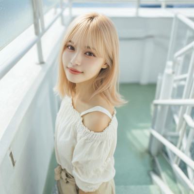 ブリーチ、ミルクティー、