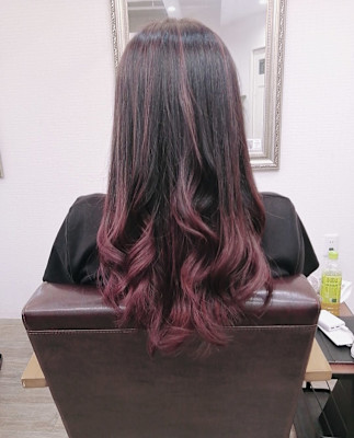 ピンクグラデーション