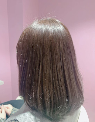 セミロングスタイル