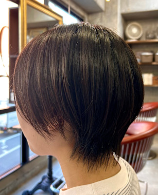 ショート×グラデーションレイヤー