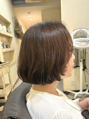 【ジュレベール　汲田】バッサリボブ