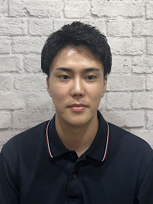 ツーブロアップバング × パーマ感スタイル