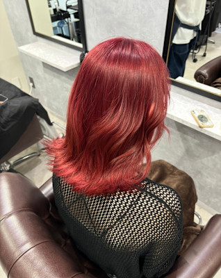 チェリーレッド×ブリーチ