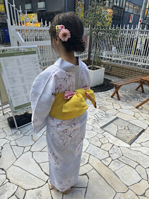 浴衣×ヘアセット