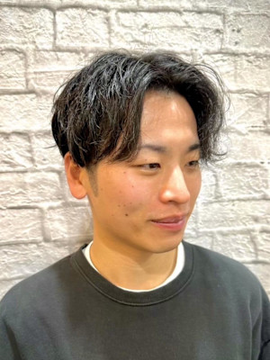 ゆるふわセンターパート