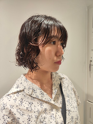 ボブパーマ/ニュアンスパーマ/くるくるパーマ