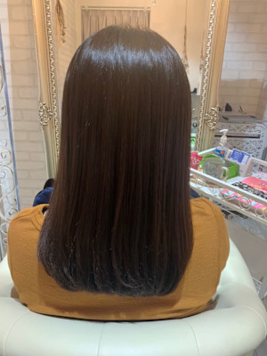 髪質改善カラー