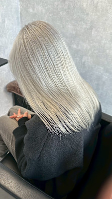 ホワイトカラー【ケアブリーチ/ダブルカラー/髪質改善/高畑】