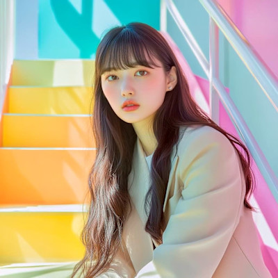 ブリーチ、ミルクティー、グレージュ