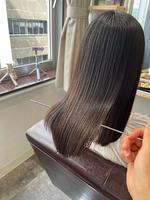 福岡/博多/筑紫口/酸性ストレート/縮毛矯正/髪質改善