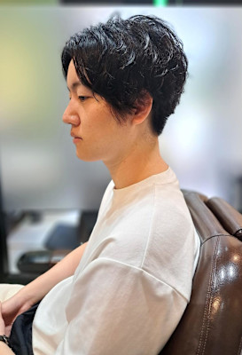 マッシュパーマ