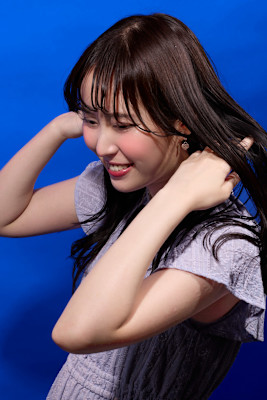 大人可愛い Mocha Greigeレイヤー ロング