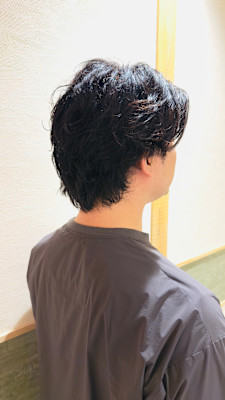 メンズ×ナチュラル×パーマ