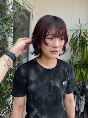 【るん】ブリーチなしカラー/チェリーパープル