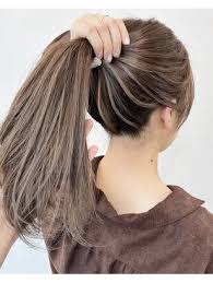 ロングヘアーハイライト
