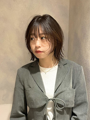 レイヤーボブ/ボブレイヤー/顔周りレイヤー