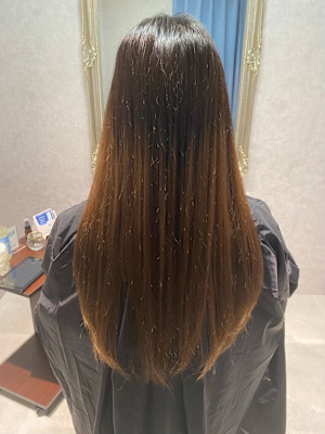 髪質改善艶髪根元はカラー・ハーブ