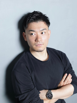 爽やか短髪ショートツーブロック