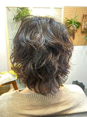 interlude.×ミディアム×パーマ