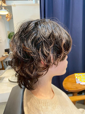 interlude.×ミディアム×パーマ