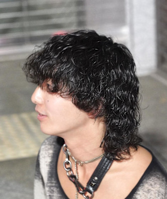 波巻きパーマ×ウルフ