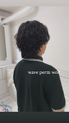 【MIKU】ウルフ×波巻きパーマ