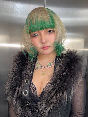 エンドカラー　デザインカラー　ハイトーン　原宿/表参道