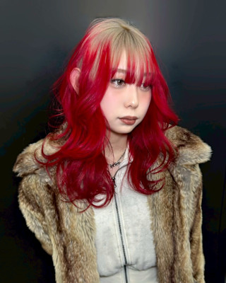 ルーツカラー　デザインカラー　ハイトーン　原宿/表参道