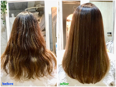 自然なストレートで艶感アップ★Fleuve矯正★