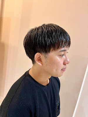 メンズマッシュショート