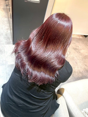 髪質改善/縮毛矯正/イルミナカラー/ハイライト/ピンクカラー