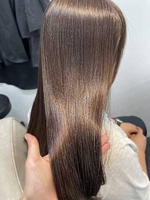 髪質改善モカベージュ