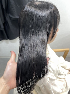 【圧倒的艶髪】艶髪ストレート♪ダメージレス縮毛矯正