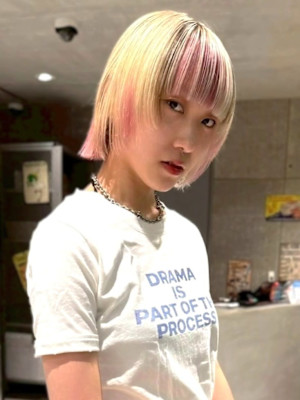 【feliceMICHI 別曽 遥也】ショートレイヤー ボブ