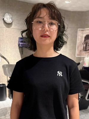 【feliceMICHI 別曽 遥也】顔周りカット パーマ