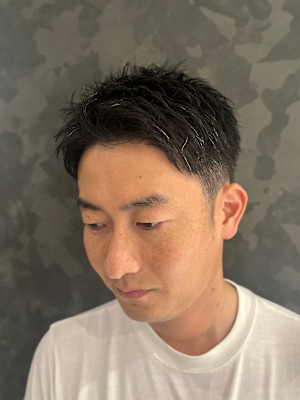 アップバングショート