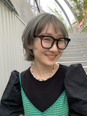 ♪ショートボブ×顔周りレイヤー