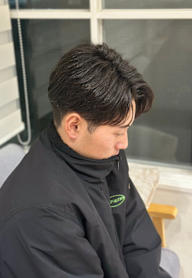 10代、20代、30代、男性に大人気、フェザーショート