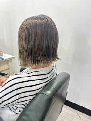 大人かわいい/ハイライトカラー/ハイトーン