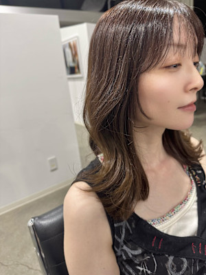 大人レイヤー/顔まわりレイヤー/韓国レイヤー