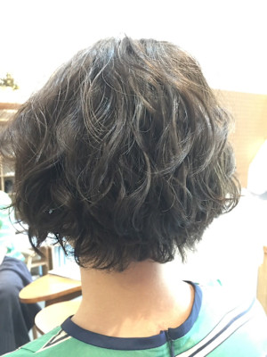 interlude.×ショート×ボブ×パーマ
