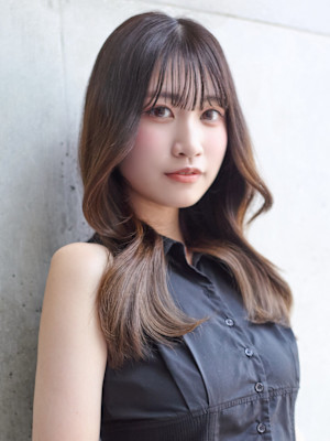 韓国風くびれヘア