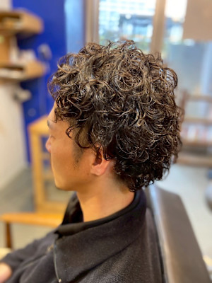 interlude.×メンズ×パーマ