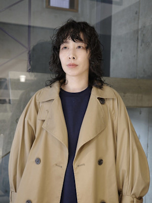 【田中結】ミディアムウルフ　クリープパーマ　ふわふわ